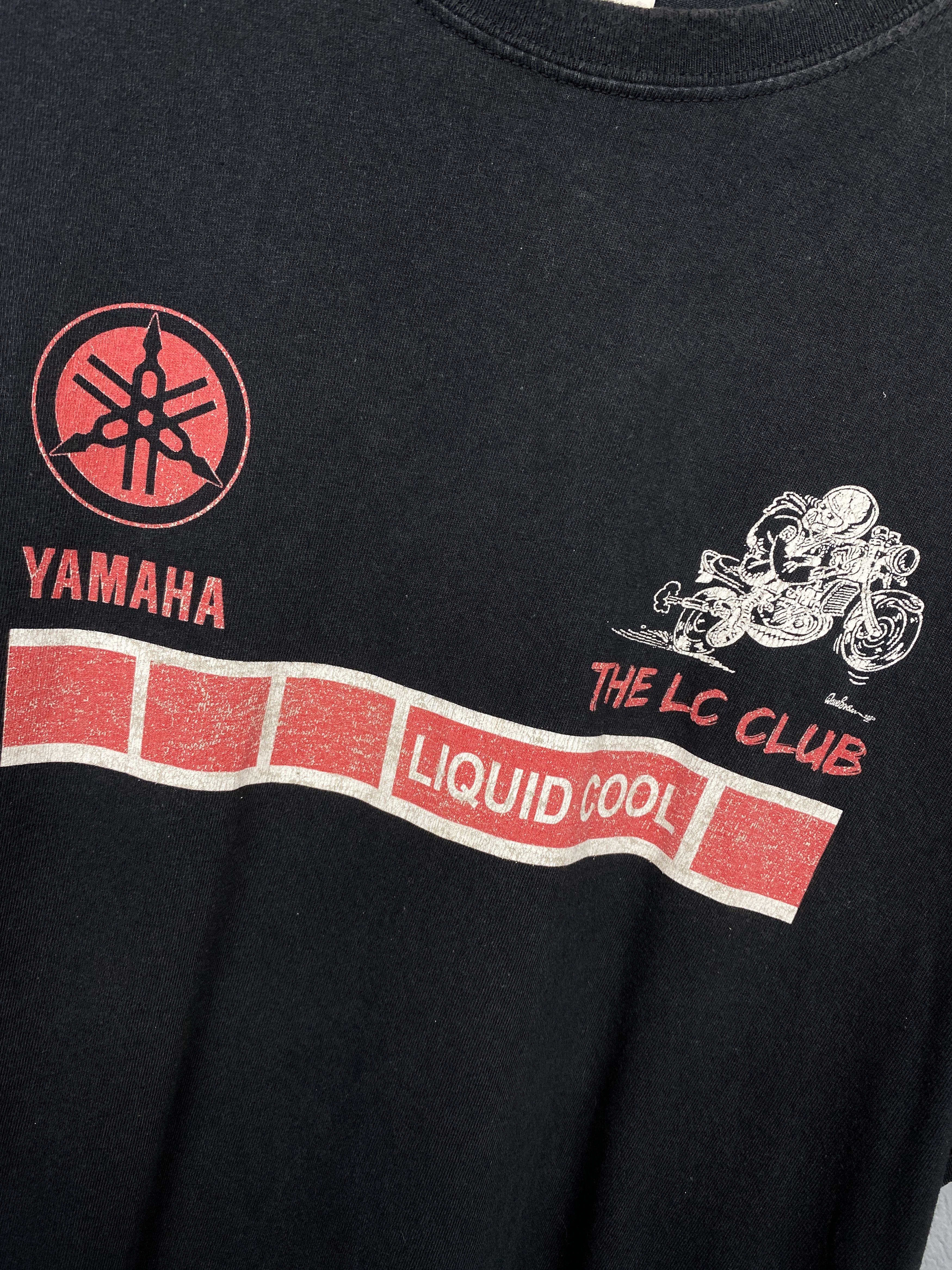 Vintage × Yamaha Yamaha Liquid Cool Club Vintage Racing T-Shirt Size US XXL / EU 58 / 5 - 3 Thumbnail