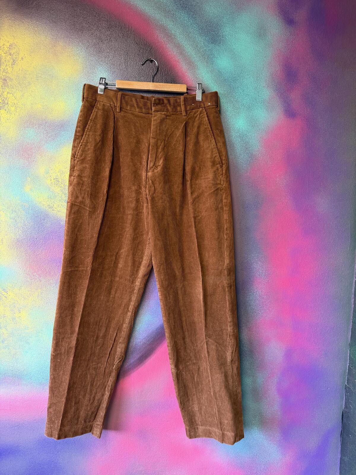 Other Uniqlo brown trousers in size M Size ONE SIZE - 1 Thumbnail
