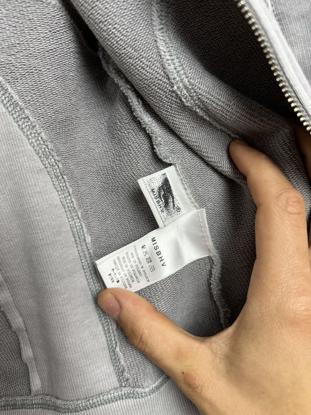 Misbhv MISBHV Zip Hoodie Size S / US 4 / IT 40 - 8 Thumbnail
