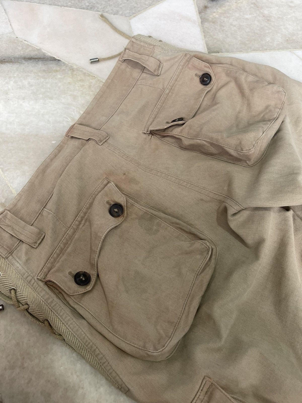 Dolce & Gabbana 2000s Dolce & Gabbana 3D Cargo Pants Size US 32 / EU 48 - 20 Thumbnail