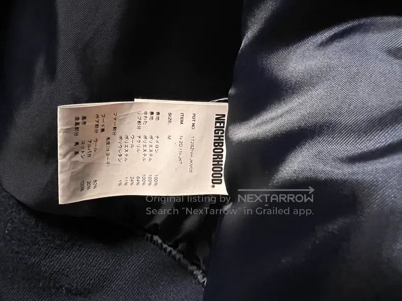 Neighborhood Neighborhood jacket Size US M / EU 48-50 / 2 - 4 Thumbnail