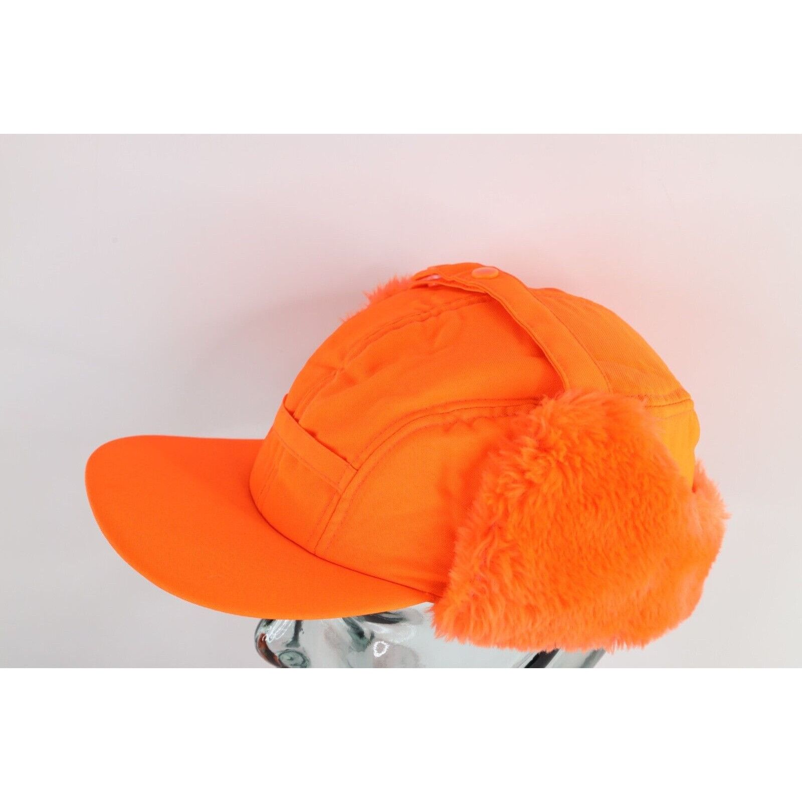Vintage × Winchester Vintage 90s Winchester Hunting Ear Flap Deep Pile Fleece Hat Size ONE SIZE - 2 Thumbnail