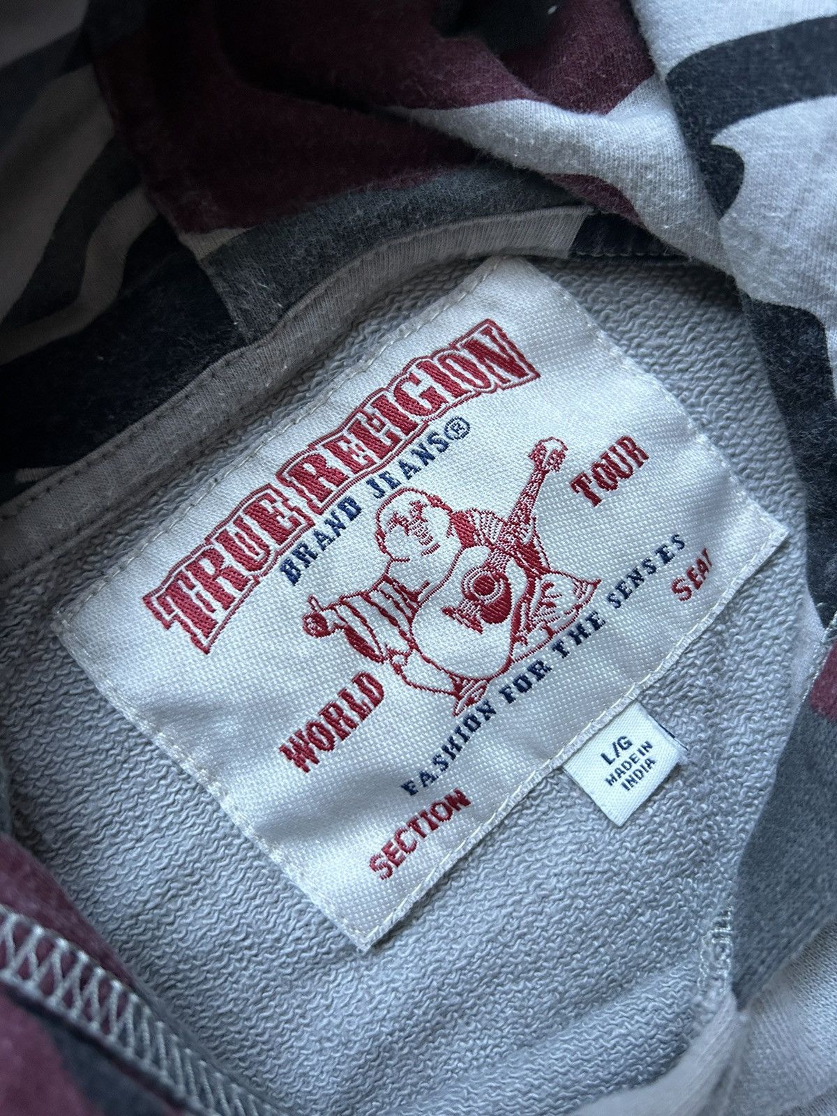 True Religion × Vintage Hoodie True Religion 🔘 The Buddha Brand 🔘 Streetwear 🔘 Size US L / EU 52-54 / 3 - 4 Thumbnail