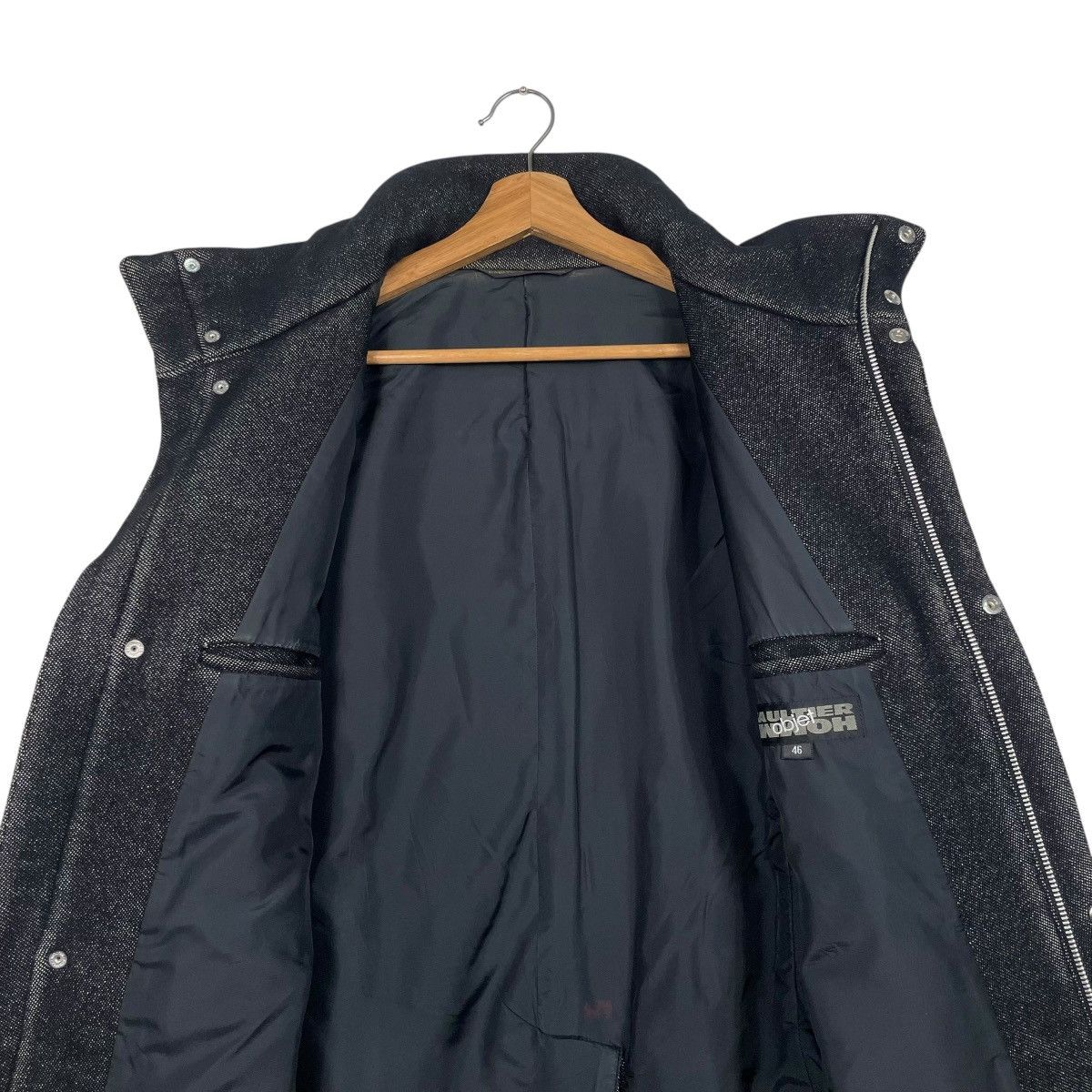 Jean Paul Gaultier Jean Paul Gaultier Homme Object Wool Long Jacket Size US S / EU 44-46 / 1 - 12 Thumbnail