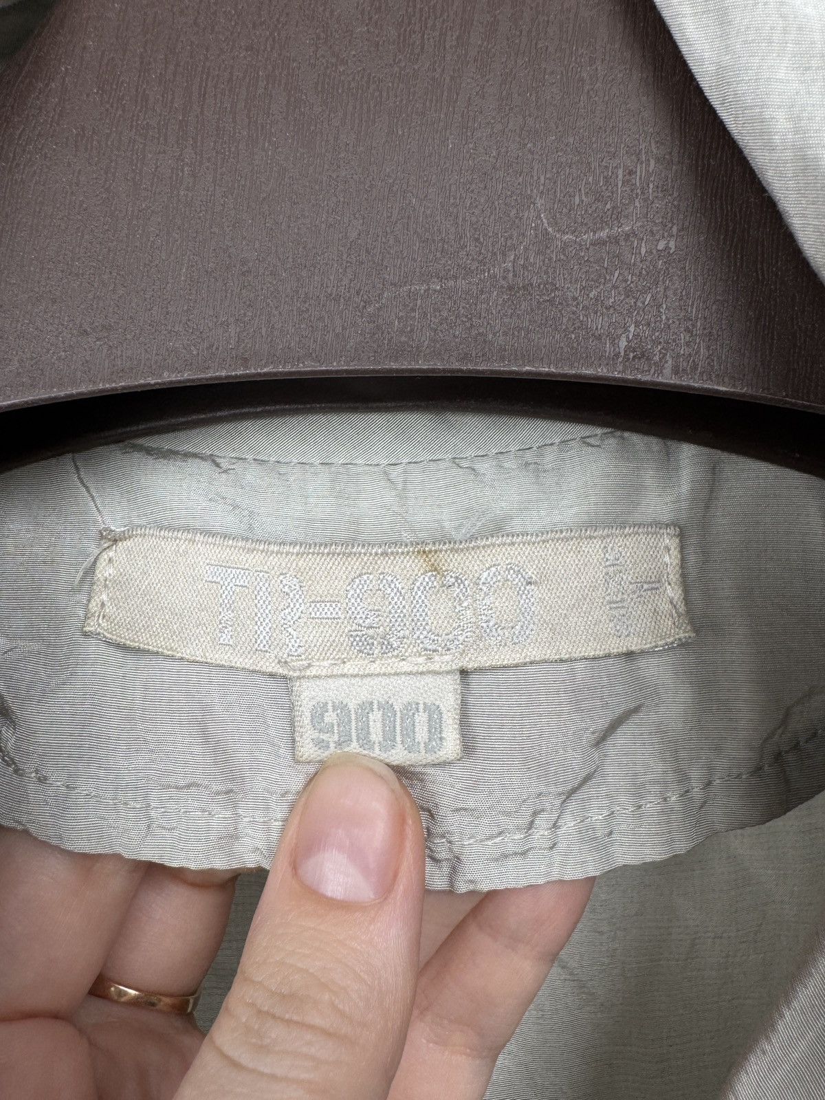 Transit Transit Par Such TR-900 Beige Metal Designer Full Zip Coat Size XS / US 0-2 / IT 36-38 - 9 Thumbnail