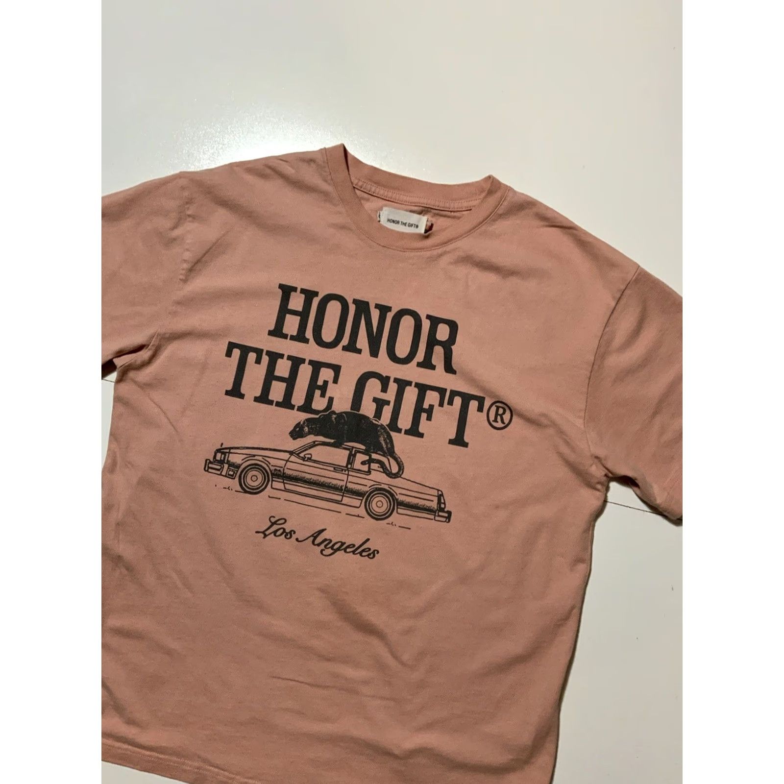 Honor the Gift Honor The Gift HTG T-Shirt Black Panther Car Graphic Russell Westbrook Peach S Mens Small Size US S / EU 44-46 / 1 - 4 Thumbnail
