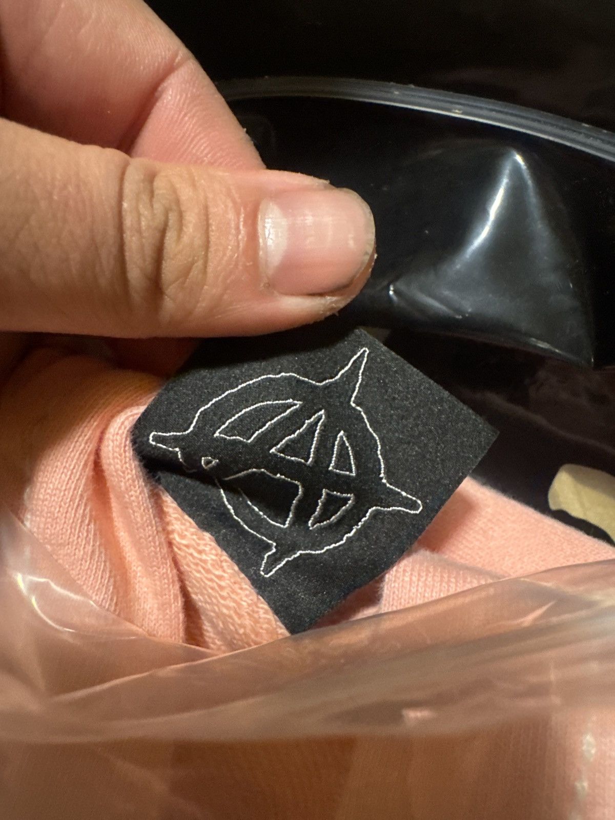 Revenge Revenge X Kill Contrast Stitch Zip Washed Pink/Black Size US M / EU 48-50 / 2 - 9 Thumbnail