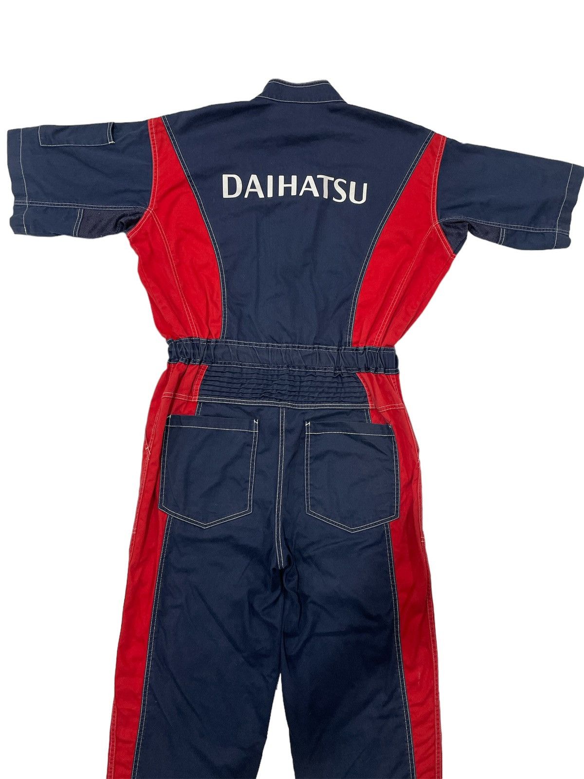 Vintage Daihatsu Coveralls Japanese Motorsport Workwear Coverall Size US 33 - 1 Thumbnail