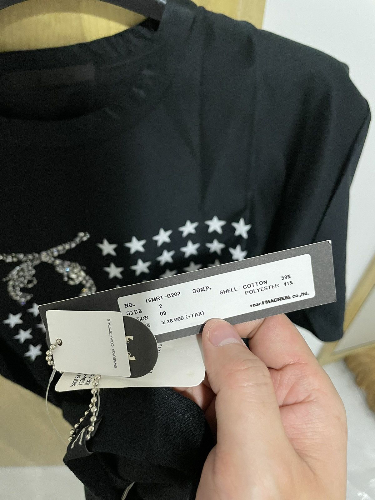 Roar × Swarovski Roar x Swarovski star tee T-shirts Size US M / EU 48-50 / 2 - 8 Thumbnail