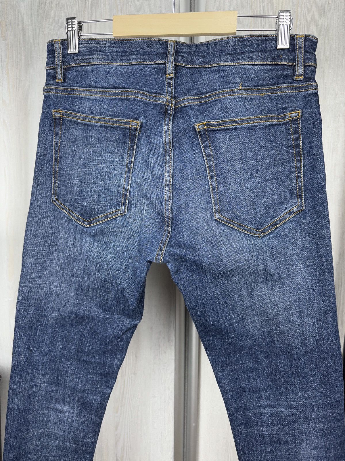 Dolce & Gabbana Dolce & Gabbana blue slim faded denim jeans pants Size US 30 / EU 46 - 8 Thumbnail