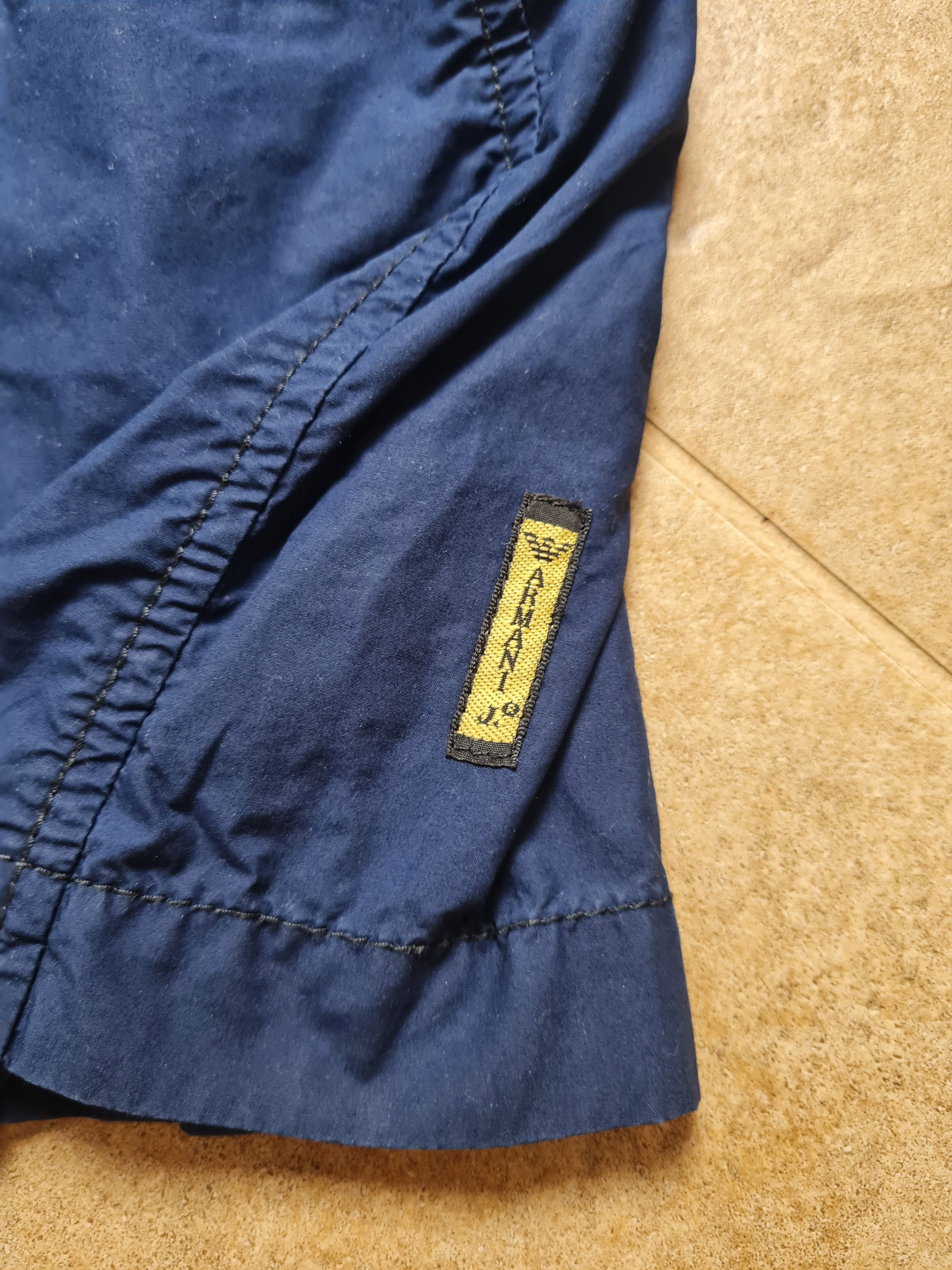 Armani Vintage Jackets ARMANI JEANS unisex Blazer Jacket Blue Size US S / EU 44-46 / 1 - 19 Thumbnail