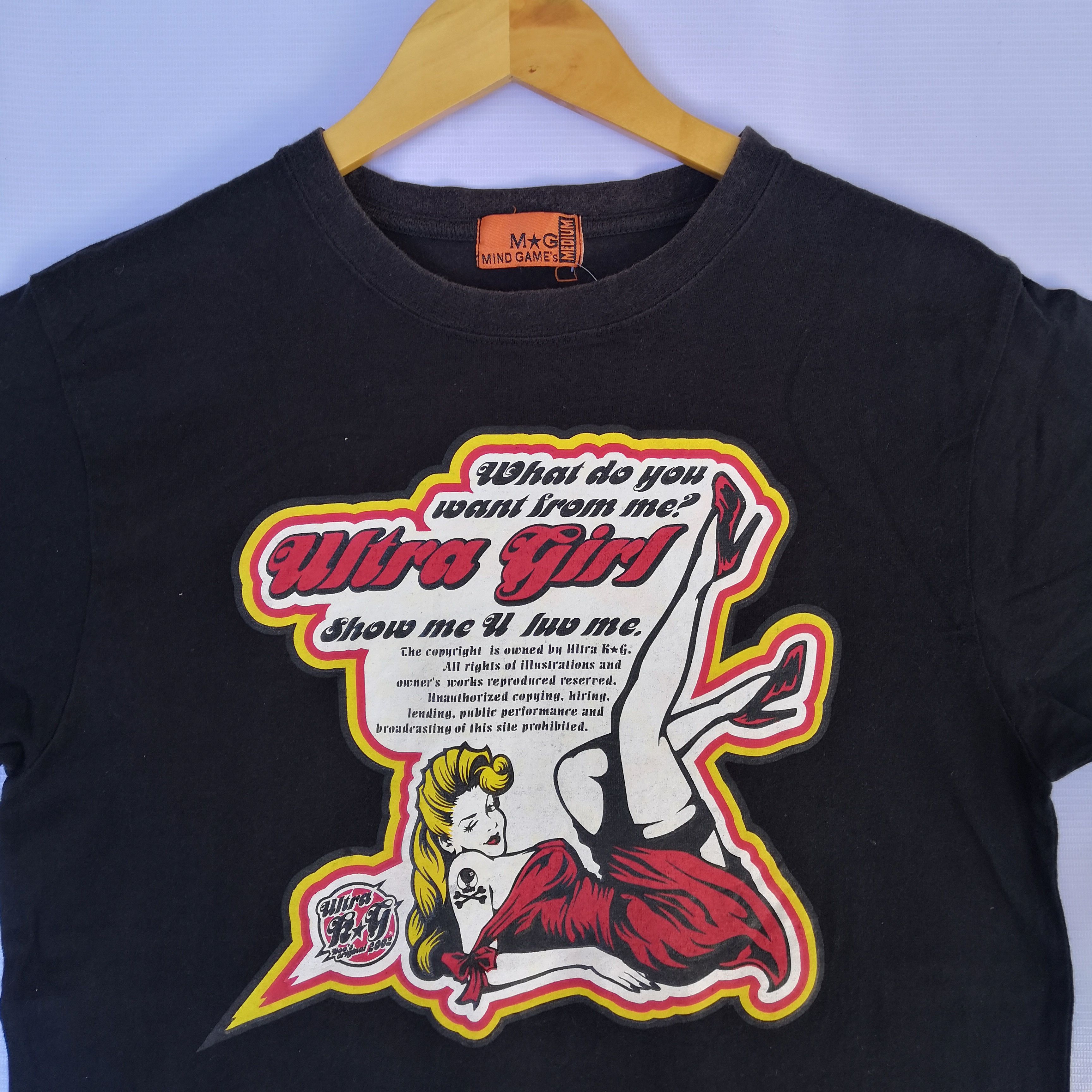 Japanese Brand Y2K Ultra Girl T-Shirt Nude Hentai Naked Japanese Tees Size US M / EU 48-50 / 2 - 3 Thumbnail