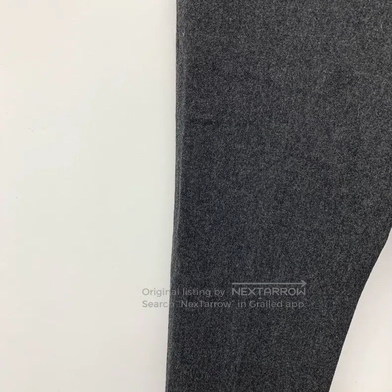 Hermes Hermes Charcoal Grey Wool Casual Trousers Size US 40 / EU 56 - 4 Thumbnail