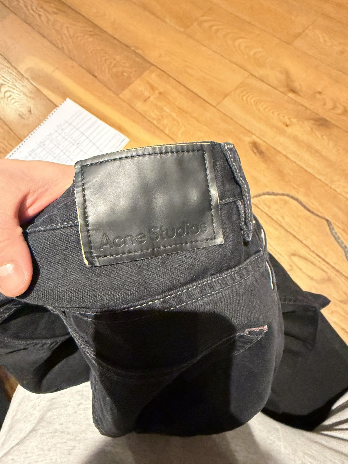 Acne Studios Acne Studios black baggy pants 1989 Size US 32 / EU 48 - 7 Thumbnail