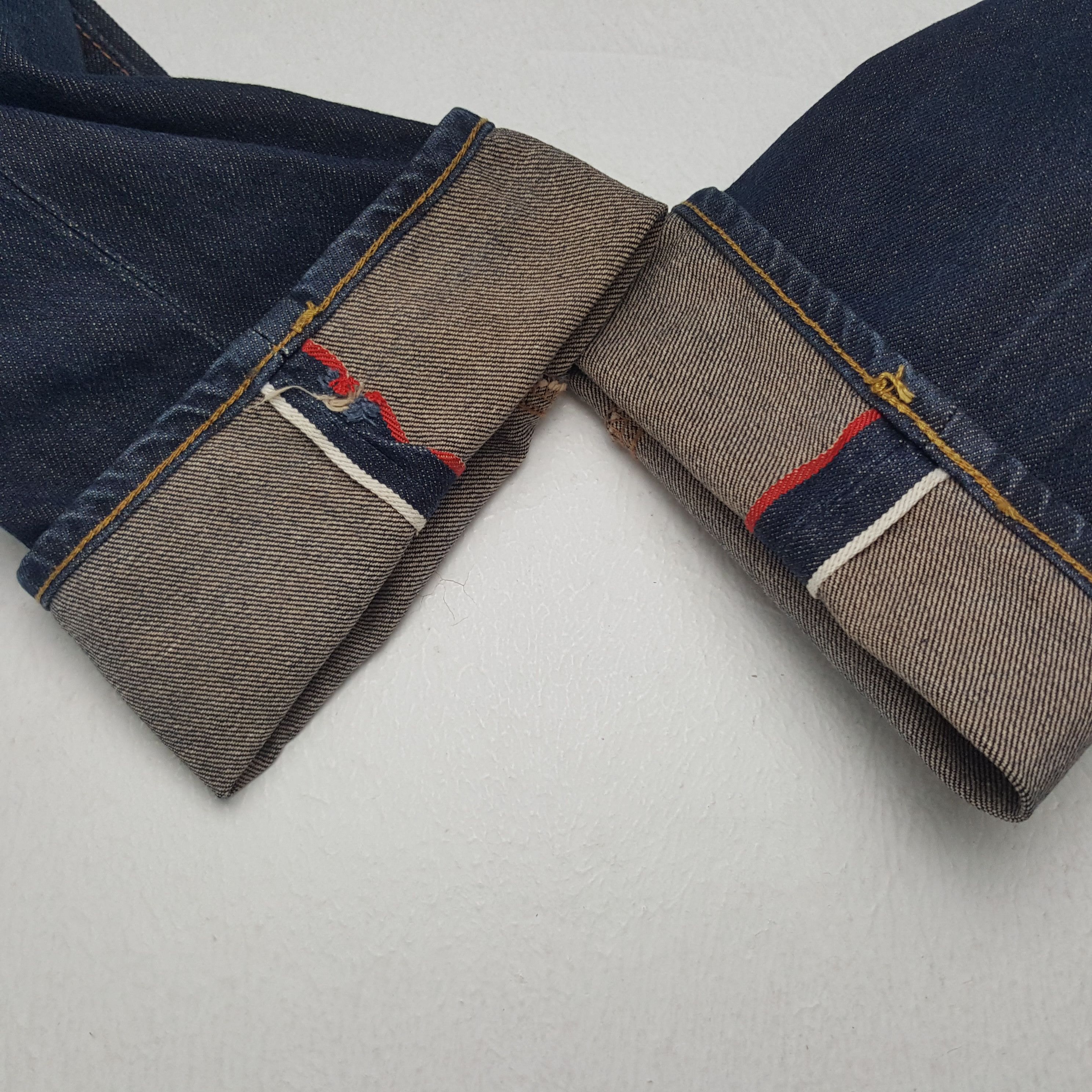 Evisu × Japanese Brand × Vintage Vintage Evisu Japanese Brand Daicock Custom Art Denim Jeans Size US 30 / EU 46 - 14 Thumbnail