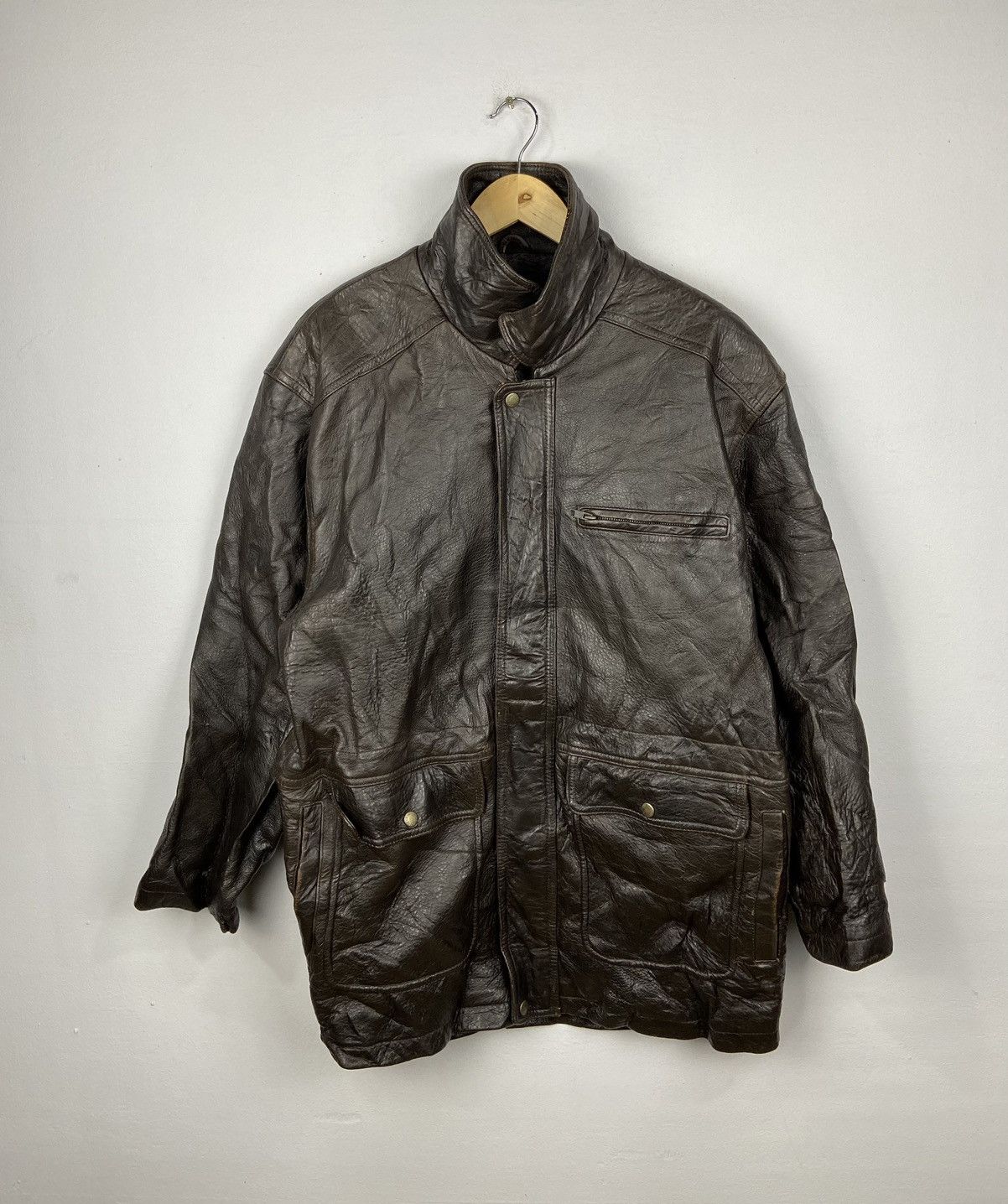 Japanese Brand × Vintage Special Leather D Homme Jacket Size US L / EU 52-54 / 3 - 1 Thumbnail