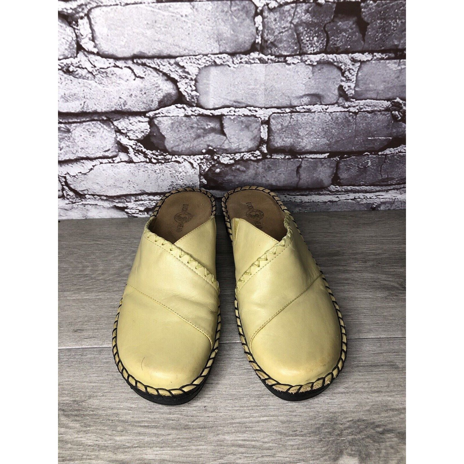 Duck head leather comfort clogs online