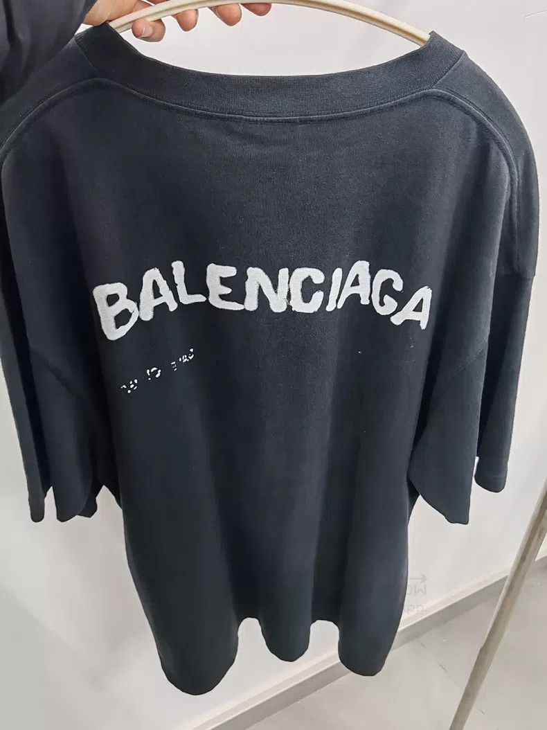 Balenciaga Balenciaga Short Sleeve T-Shirt Size US M / EU 48-50 / 2 - 2 Thumbnail