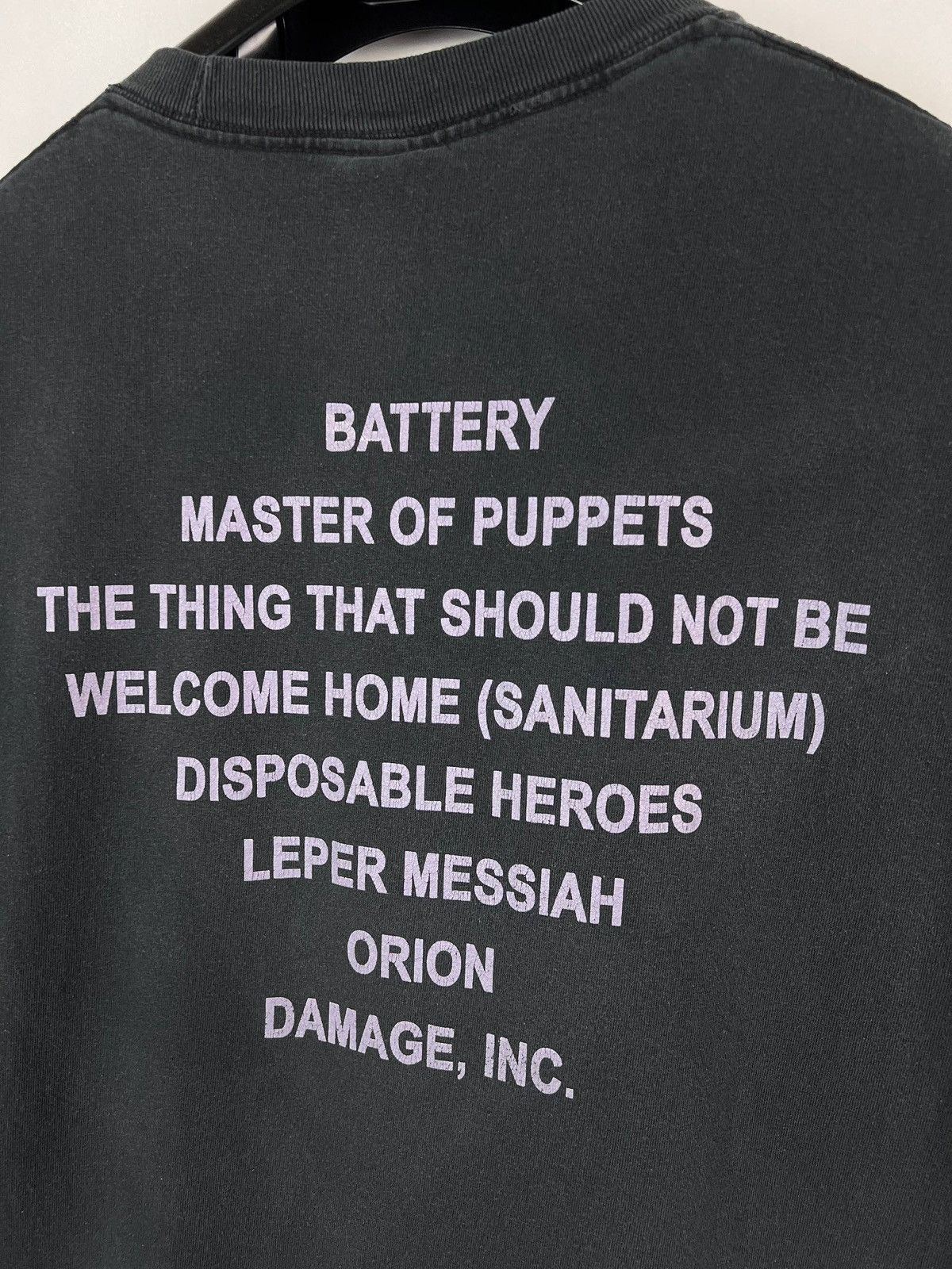 Metallica Metallica Master Of Puppets 2007 band t-shirts size L Size US L / EU 52-54 / 3 - 6 Thumbnail