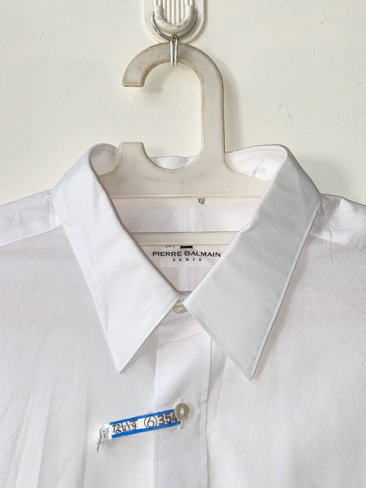 Pierre Balmain PIERRE BALMAIN White Shirt Size US M / EU 48-50 / 2 - 5 Thumbnail