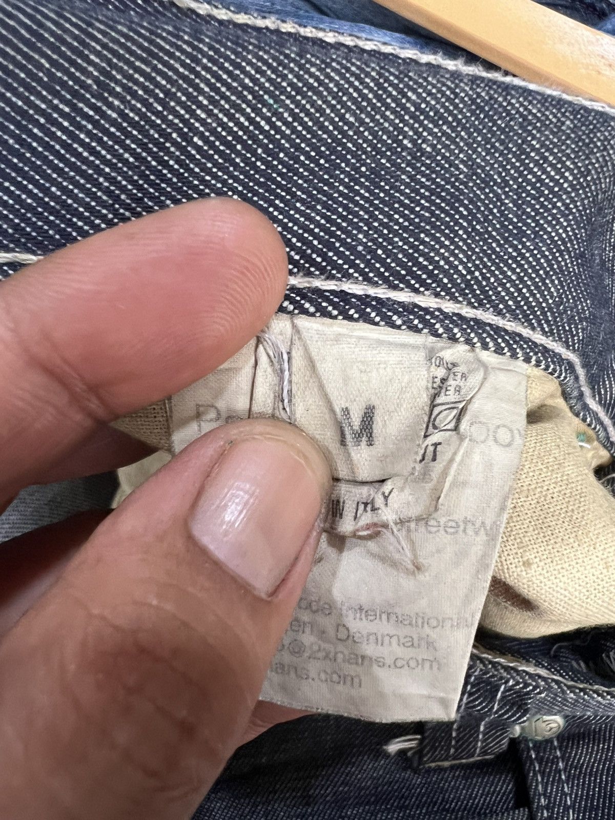 Other 🔥Made in Italy Psycho Cowboy Distressed Baggy Denim Size US 34 / EU 50 - 17 Thumbnail
