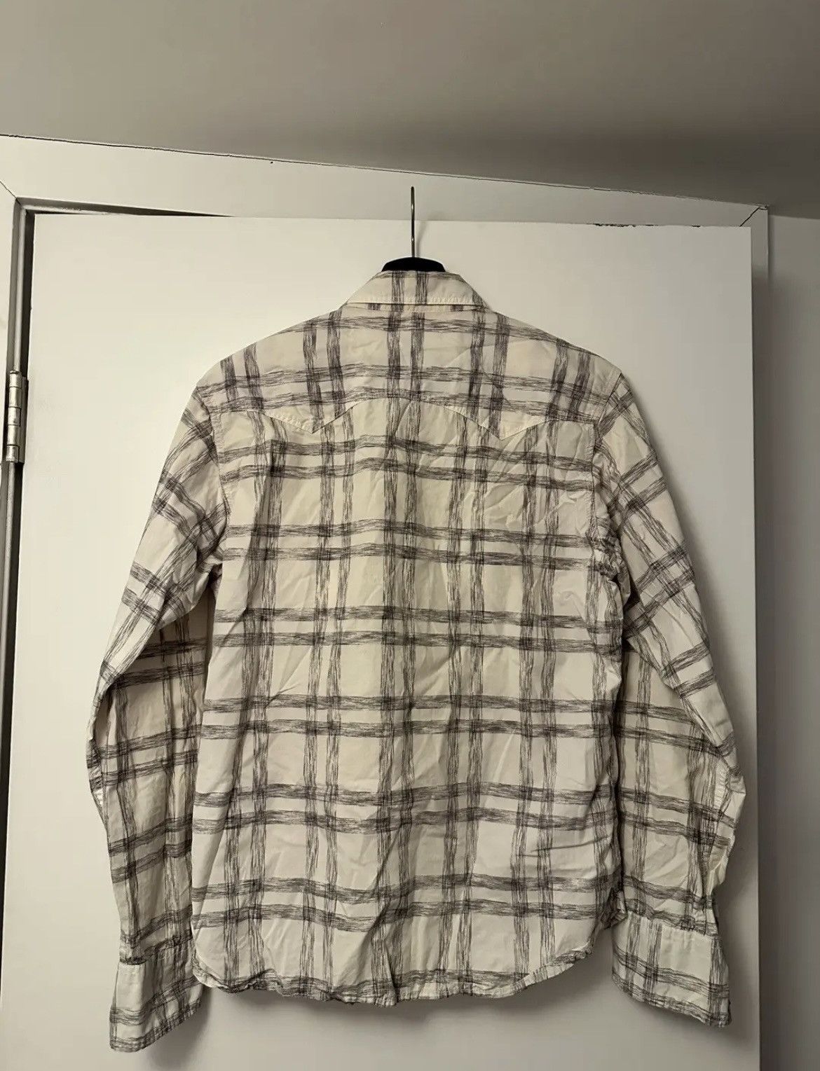 The Flat Head Vintage The Flat Head Woven Pattern Western Flannel Shirt Size US S / EU 44-46 / 1 - 2 Thumbnail
