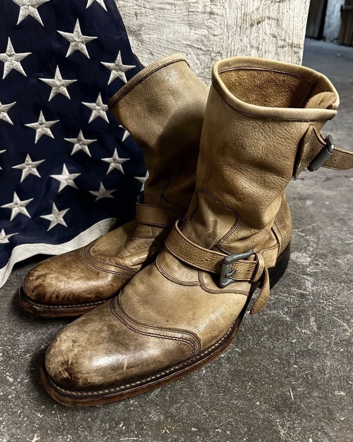 Alfred Sargent Alfredo Banister engineer boots | Grailed