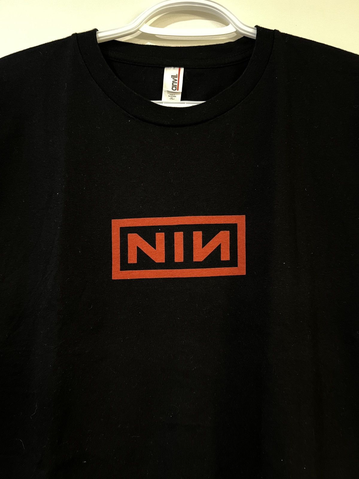 Band Tees × Vintage Vintage Y2K Nine Inch Nails Band Tour Tee Size US XL / EU 56 / 4 - 2 Thumbnail