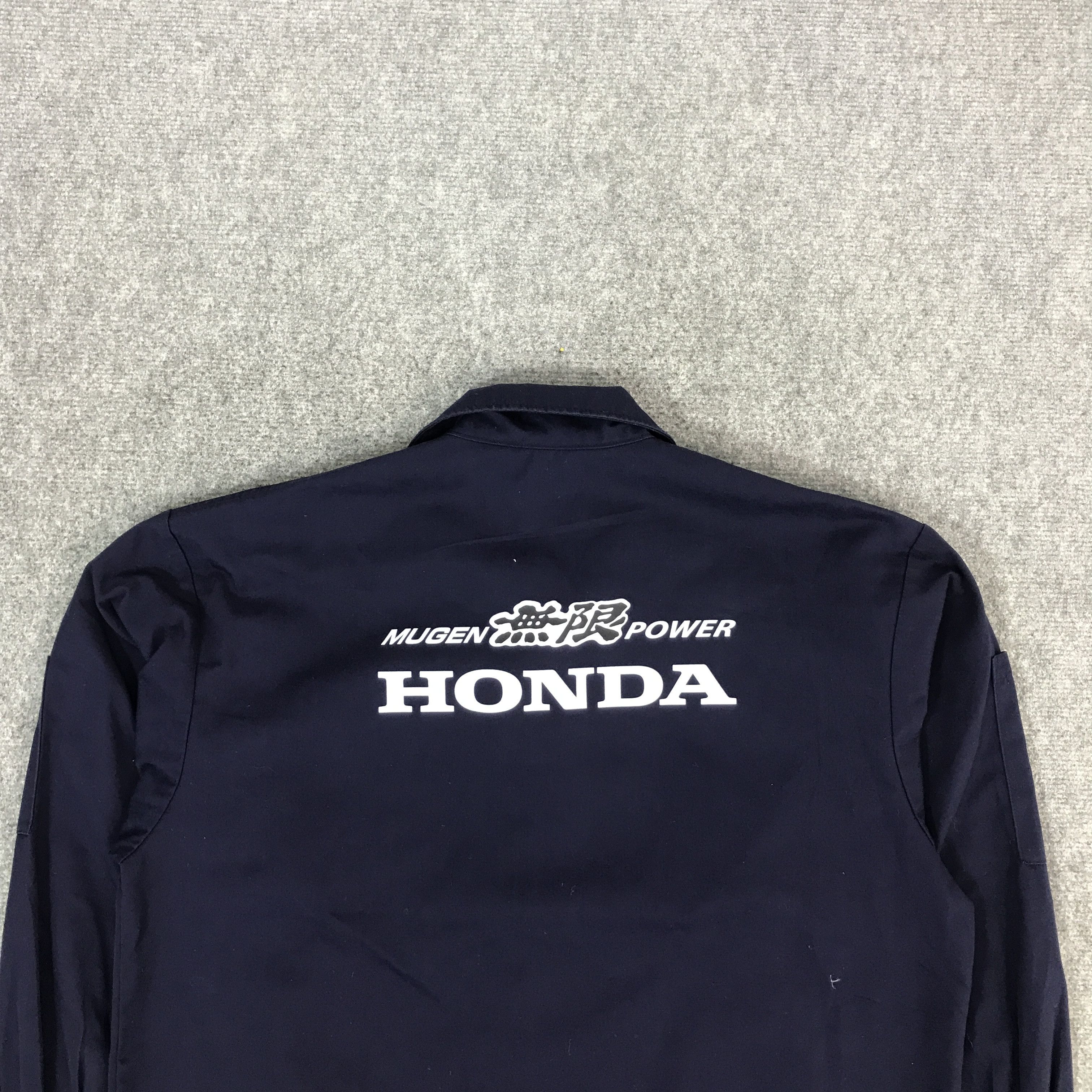 Honda VINTAGE MUGEN POWER HONDA RACING JAPAN CUSTOM JACKET Size US L / EU 52-54 / 3 - 4 Thumbnail