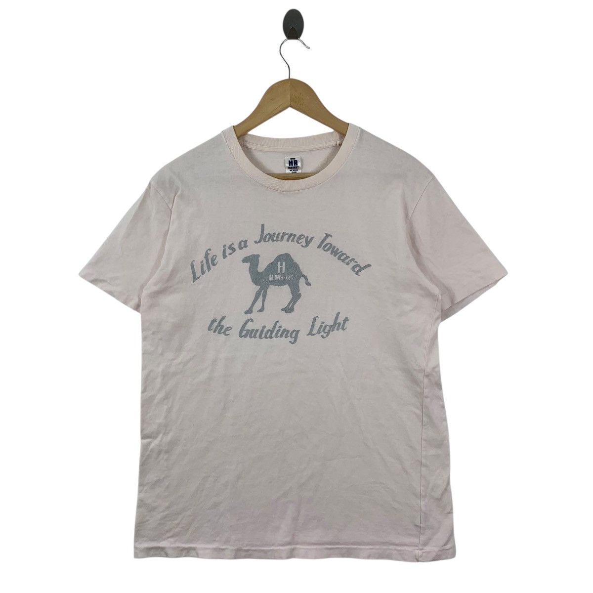 Japanese Brand HR MARKET Hollywood Ranch Japanese Brand Camel Tshirt Size US M / EU 48-50 / 2 - 1 Thumbnail