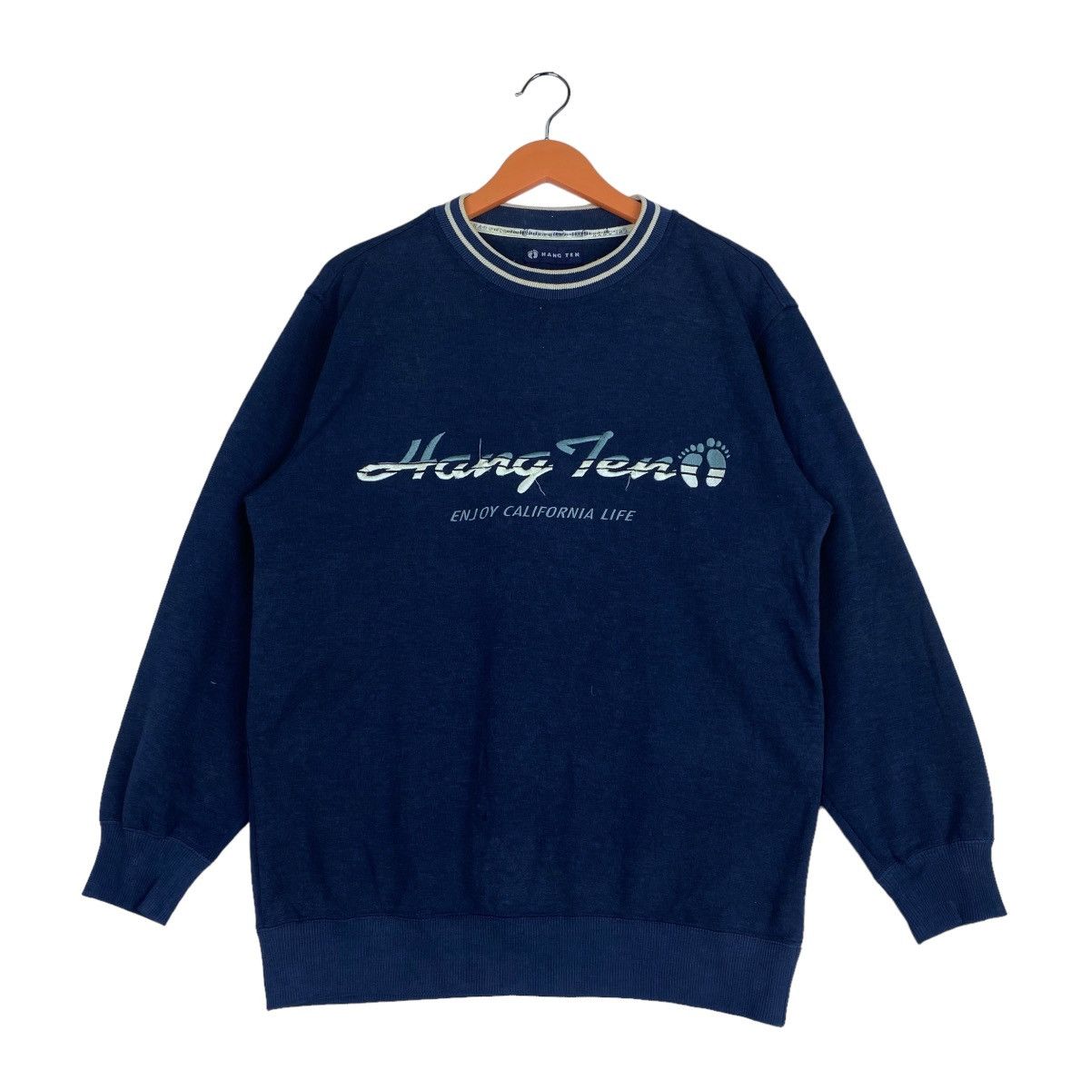 Hang Ten Hang Ten Sweatshirt Crewneck Pull Over Jumper Size US M / EU 48-50 / 2 - 1 Thumbnail