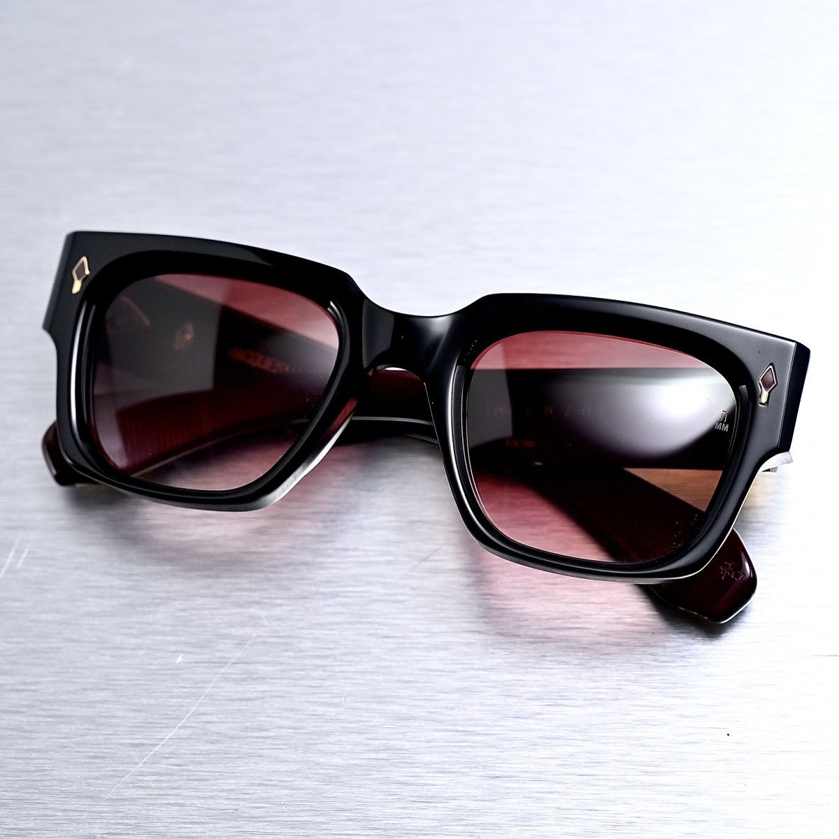 Jacques Marie Mage JACQUES MARIE MAGE ENZO EPOXY CHARLET SUNGLASSES Size ONE SIZE - 11 Thumbnail