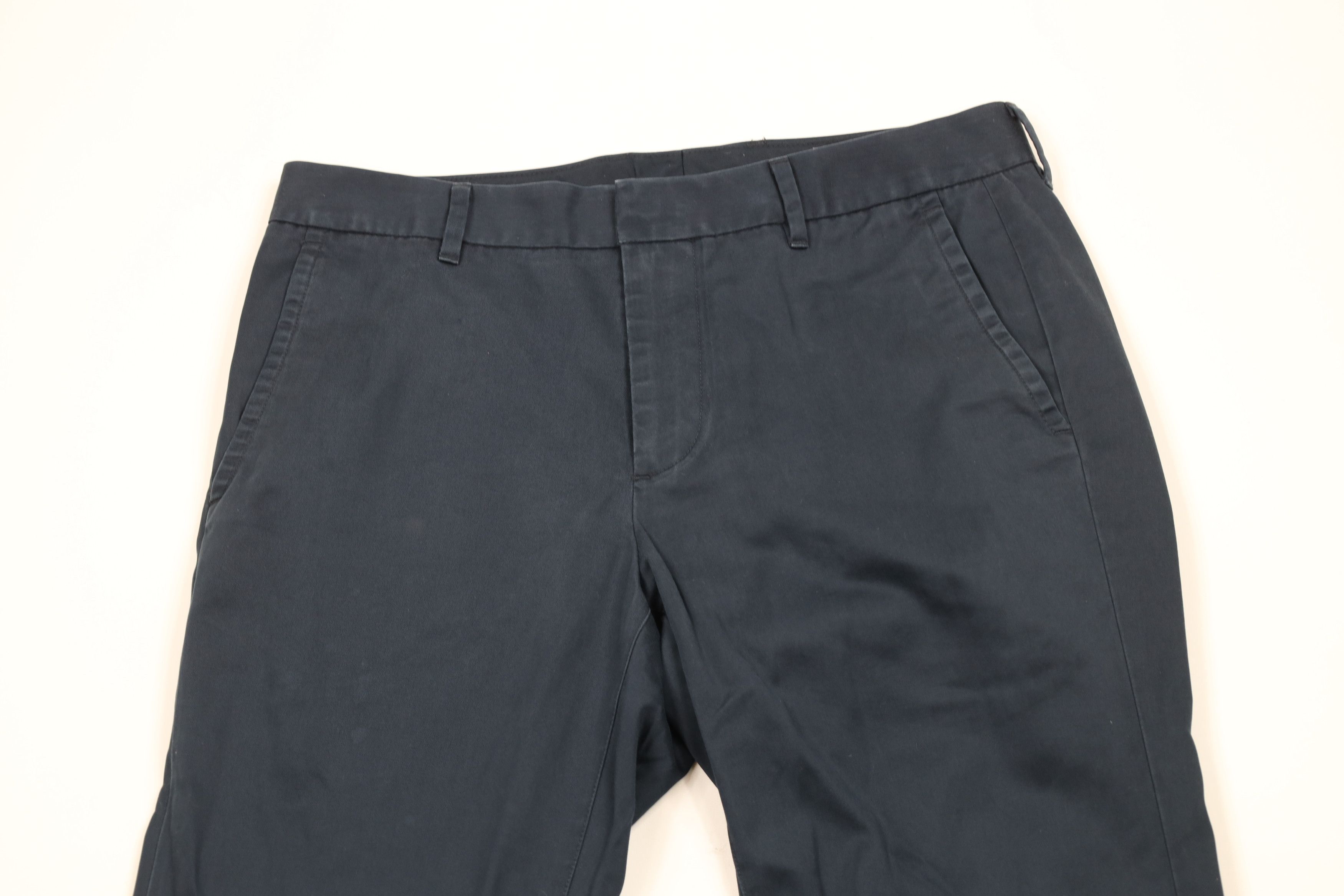Bonobos × Vintage Bonobos Slim Fit Monday Straight Leg Chino Pants Navy Blue Size US 30 / EU 46 - 2 Thumbnail