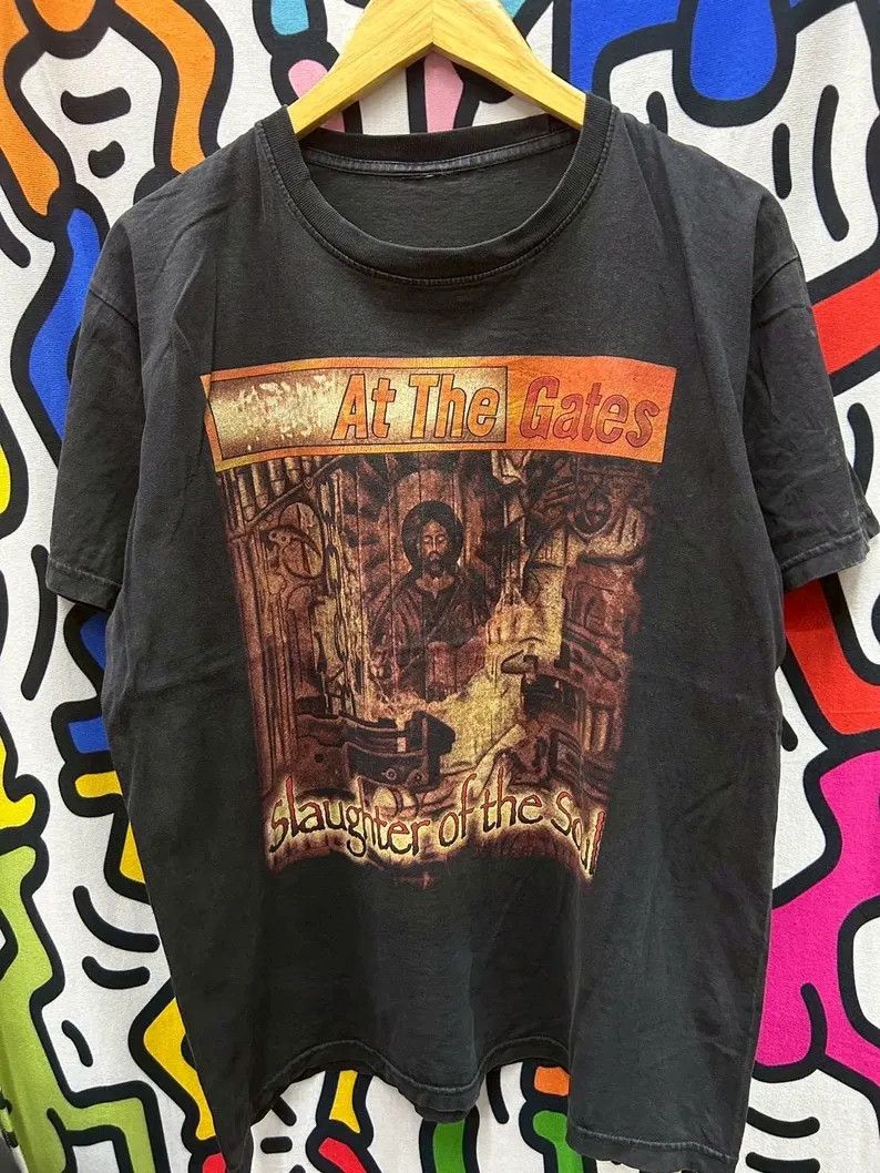 Vintage Vintage 2000s At The Gates tshirt size L Size US L / EU 52-54 / 3 - 2 Thumbnail