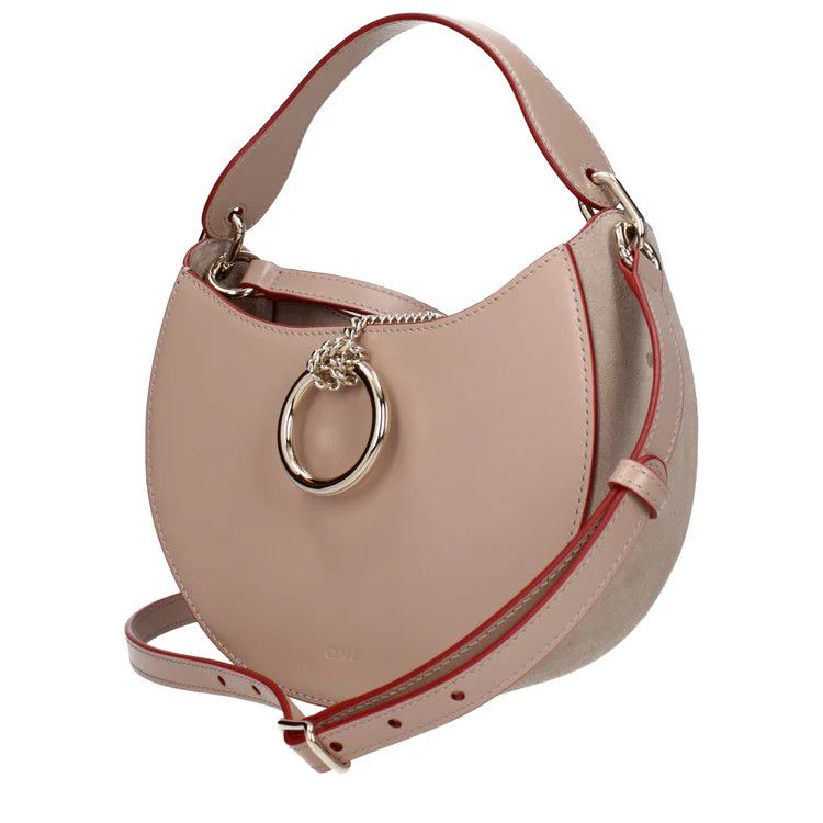 Chloe ob1o1e1024 Size: OS / Leather Handbag in Beige Size ONE SIZE - 2 Thumbnail