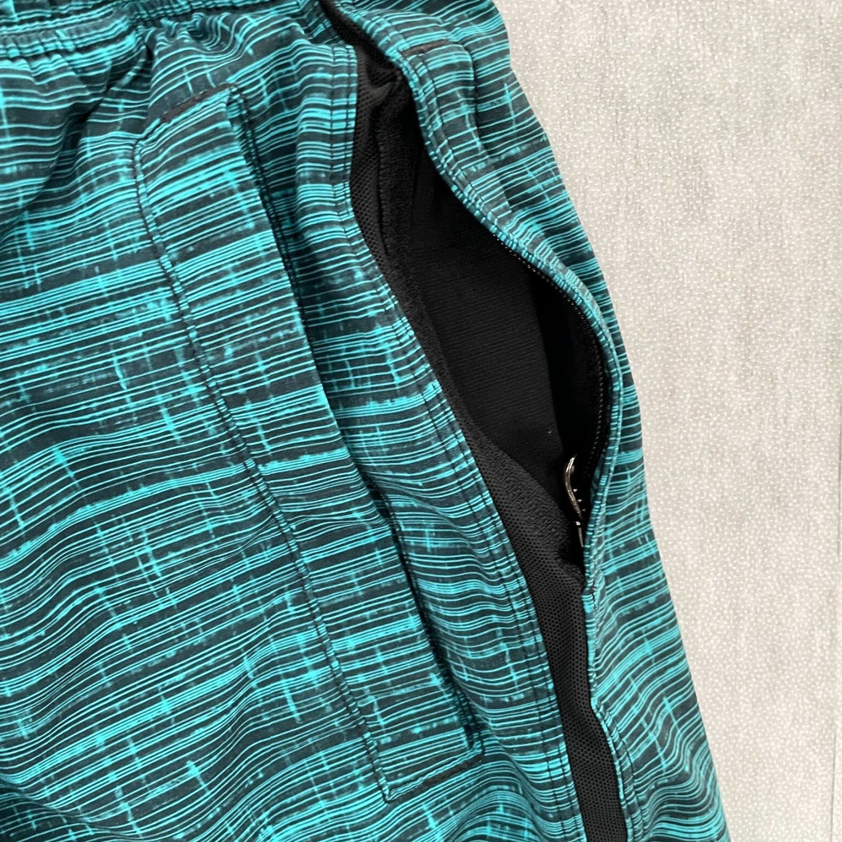Lululemon VINTAGE None Lululemon Shorts Mens Small Activewear Casual Sports Gym Run & Jogging 90s Green Size US 29 - 3 Thumbnail