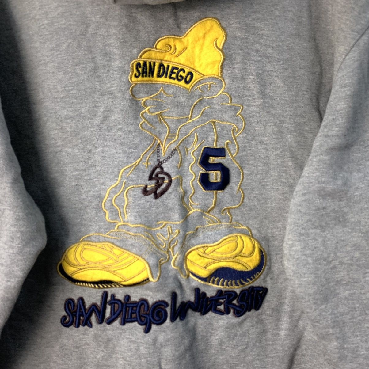 Vintage San Diego University Sweatshirt College Jumper | XL Size Size US XL / EU 56 / 4 - 7 Thumbnail