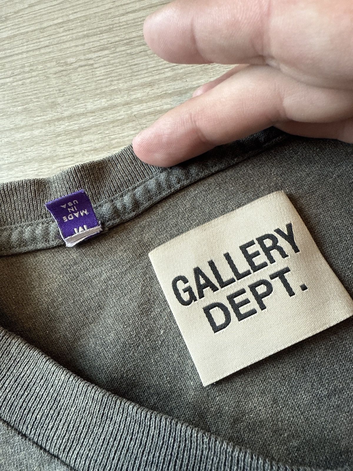 Gallery Dept. Gallery dept zip t shirt Size US M / EU 48-50 / 2 - 6 Thumbnail