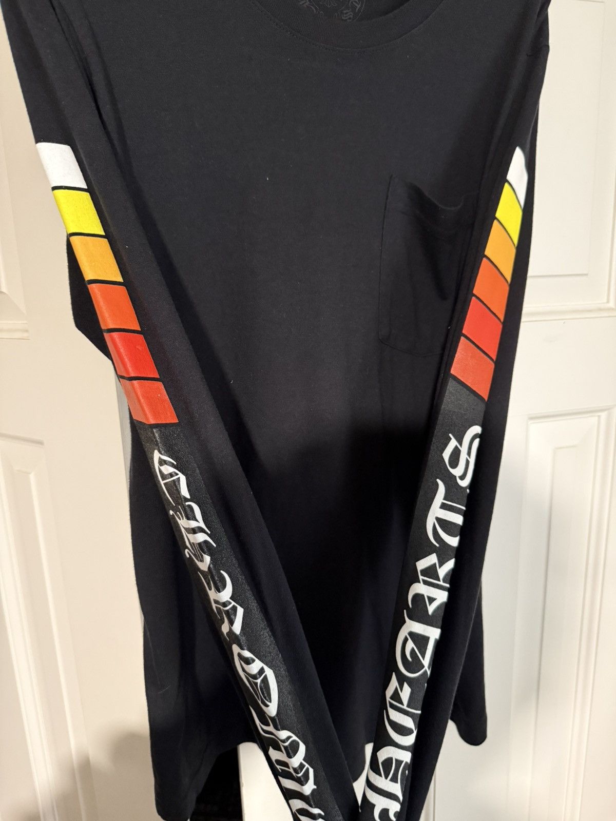 Chrome Hearts Chrome Hearts Orange/Black Gradient Hollywood Longsleeve Size US S / EU 44-46 / 1 - 3 Thumbnail