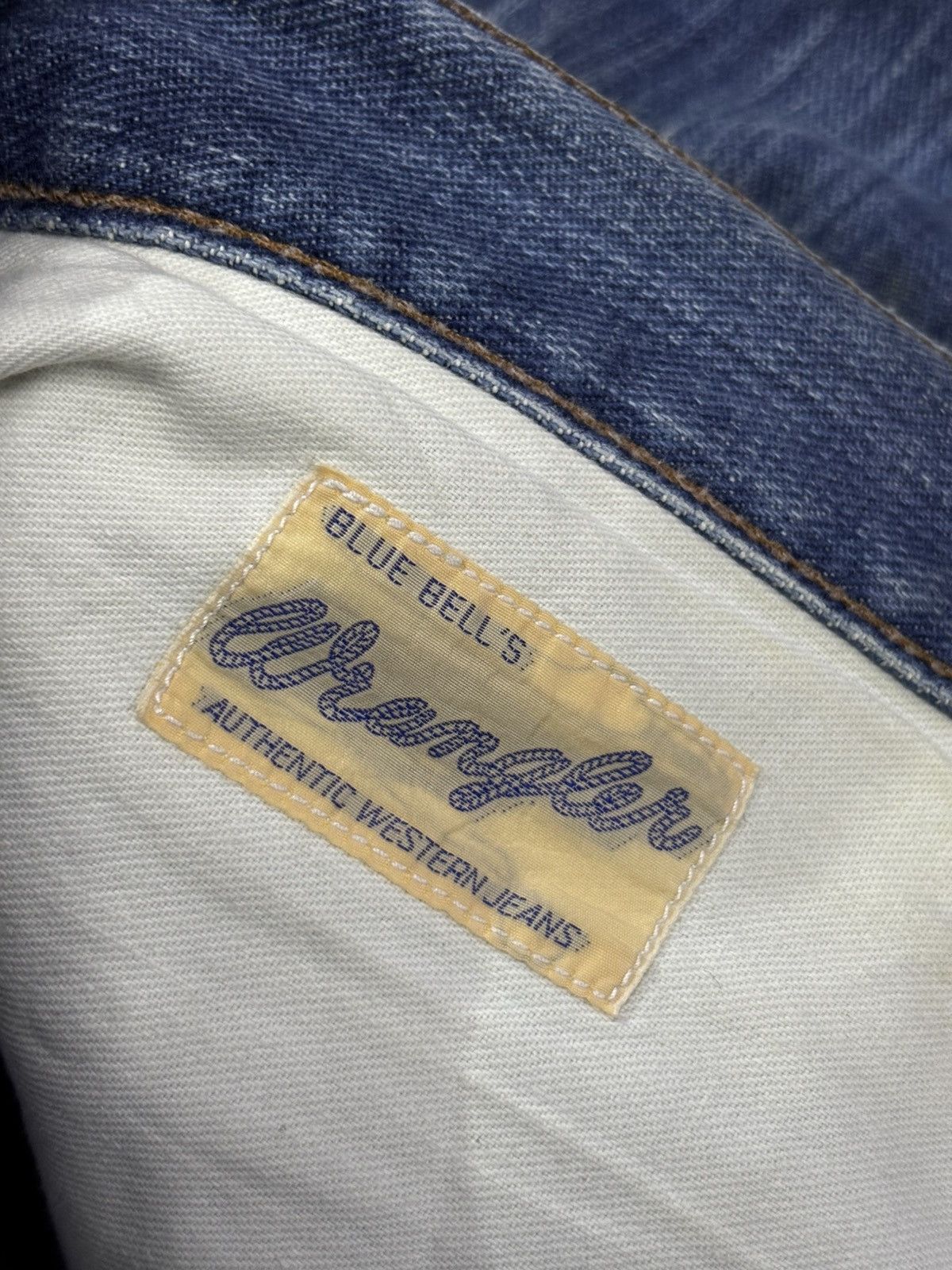 Wrangler Wrangler Vintage Selvedge Distressed Denim Size US 32 / EU 48 - 7 Thumbnail