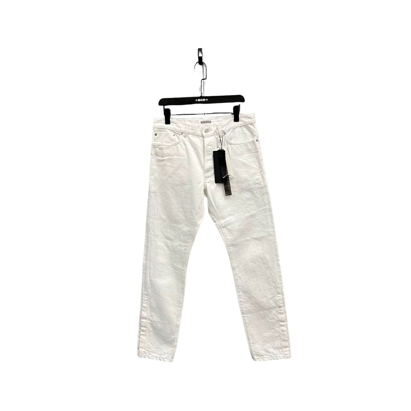 Dior Dior White Cotton Denim Jeans Size 31 Size US 31 - 1 Thumbnail