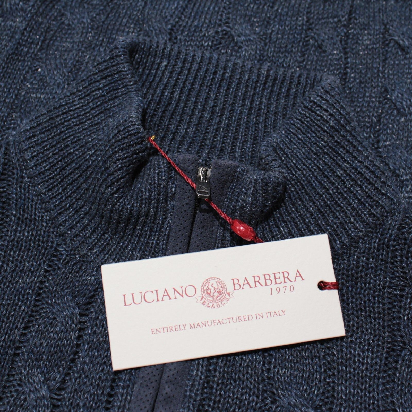 Luciano Barbera Luciano Barbera Sweater Size US M in Blue Size US M / EU 48-50 / 2 - 1 Thumbnail