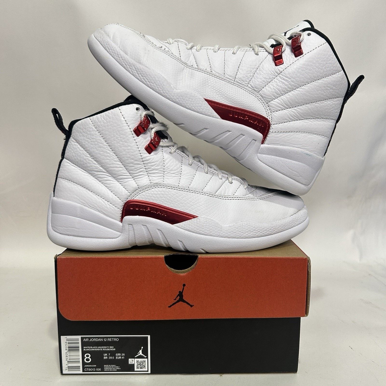 Jordan Brand Nike Air Jordan 12 Retro OG “Twist” CT8013-106 Size US 8 / EU 41 - 1 Thumbnail