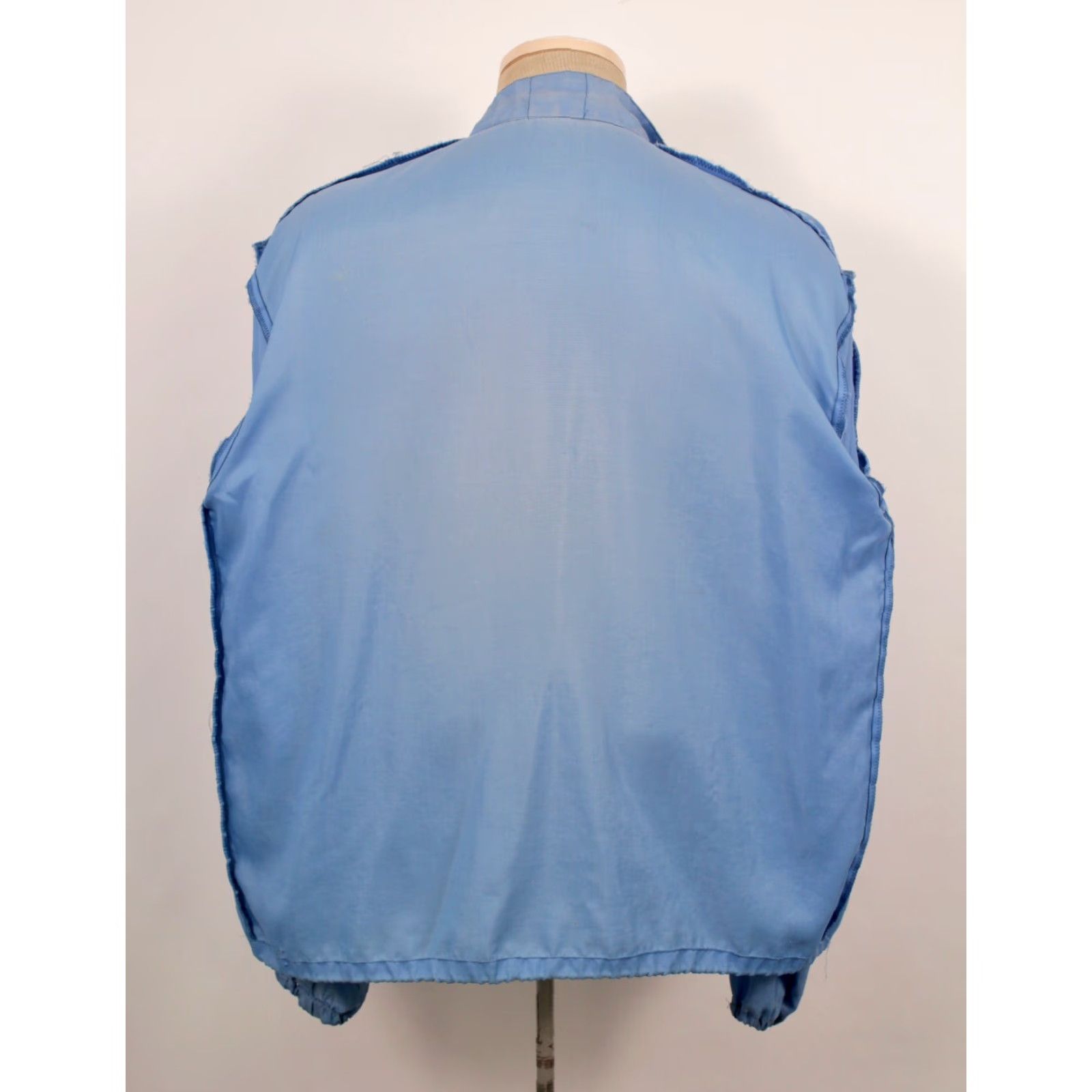 Vintage VTG 70s Blue Nylon Harley Davidson Patch Jacket Windbreaker VTG Men's Size L Decade 1970s 50 Chest 26 Sleeve Size US L / EU 52-54 / 3 - 3 Thumbnail