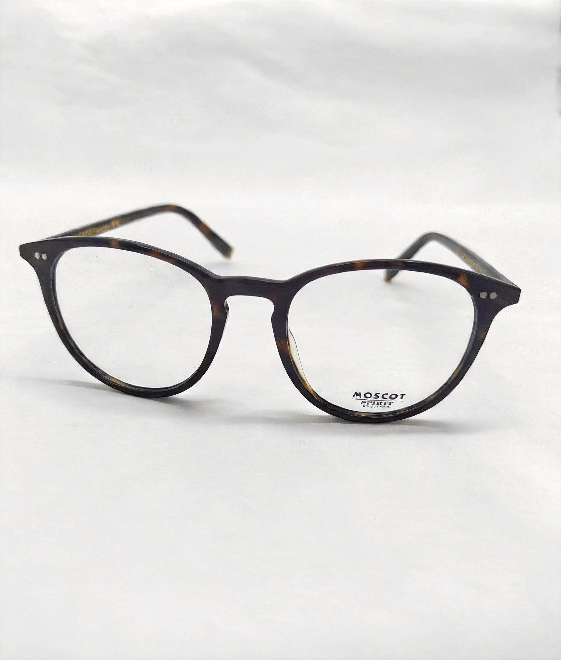 Moscot Jared Vintage Round Eyeglasses in Brown, Men's — image 6 of 6