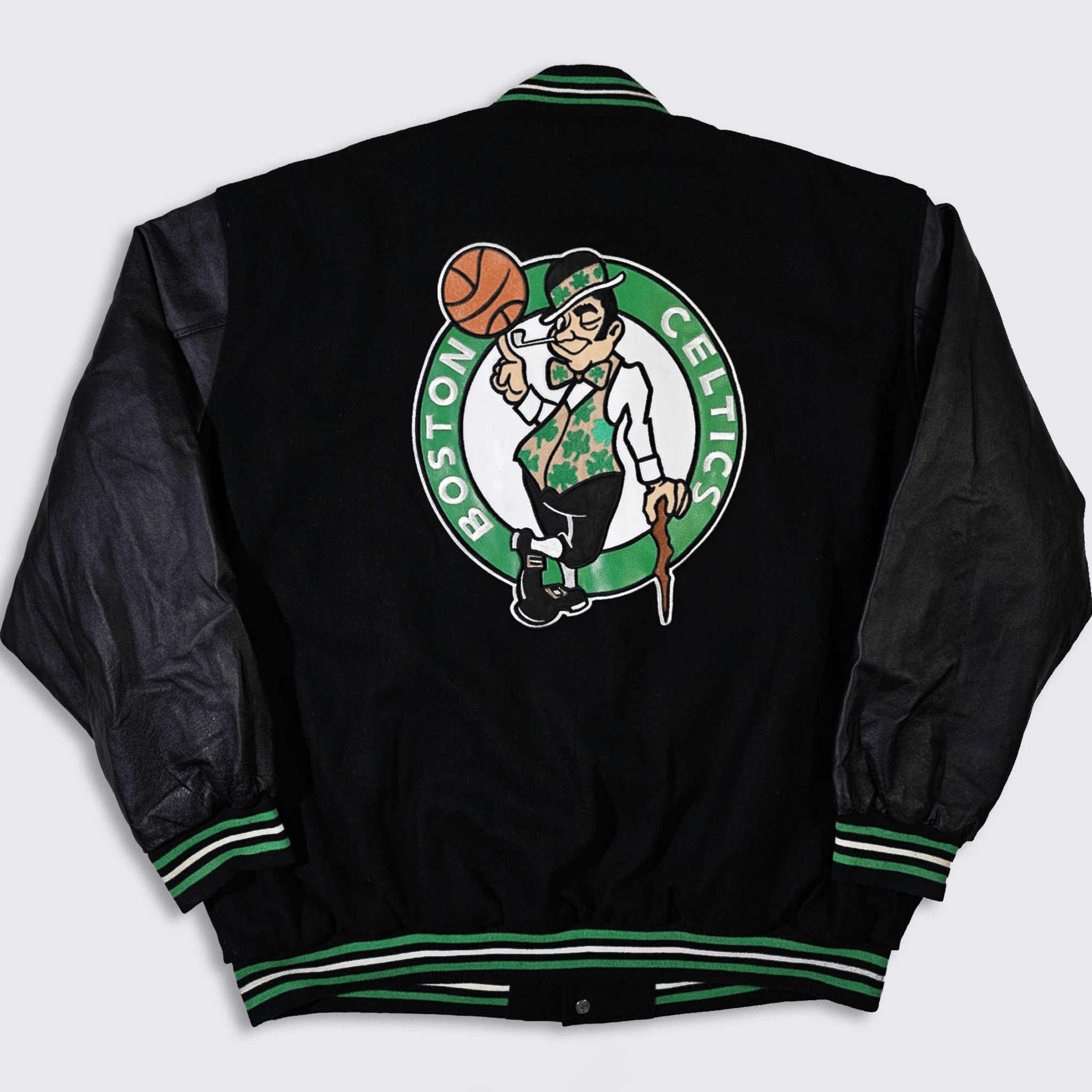 Jeff Hamilton × NBA × Vintage Boston Celtics Vintage Y2K Jeff Hamilton Reversible Jacket Size US XXL / EU 58 / 5 - 1 Thumbnail