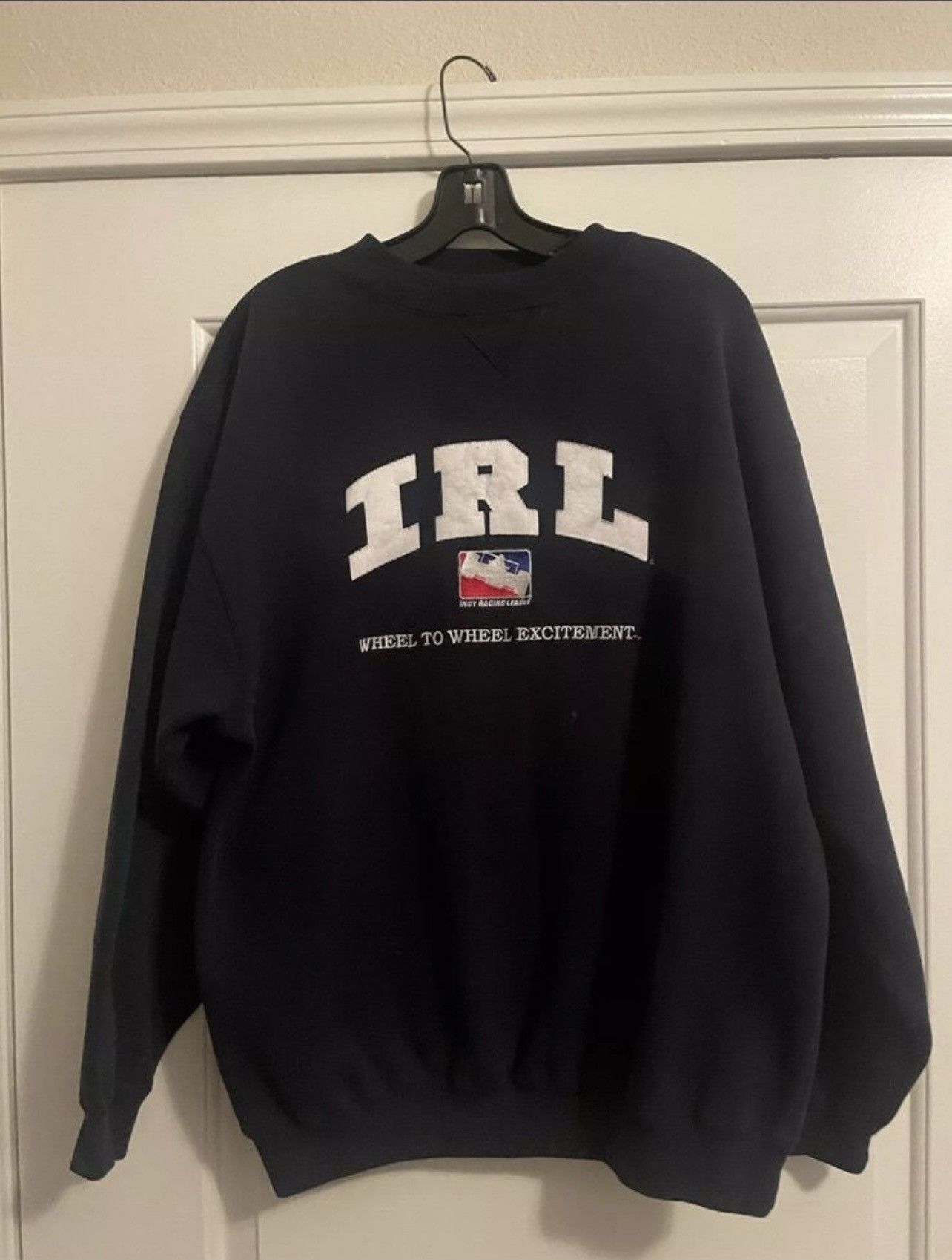 Vintage VTG Indy Racing League (IRL) Sweater (L) Size US L / EU 52-54 / 3 - 1 Thumbnail