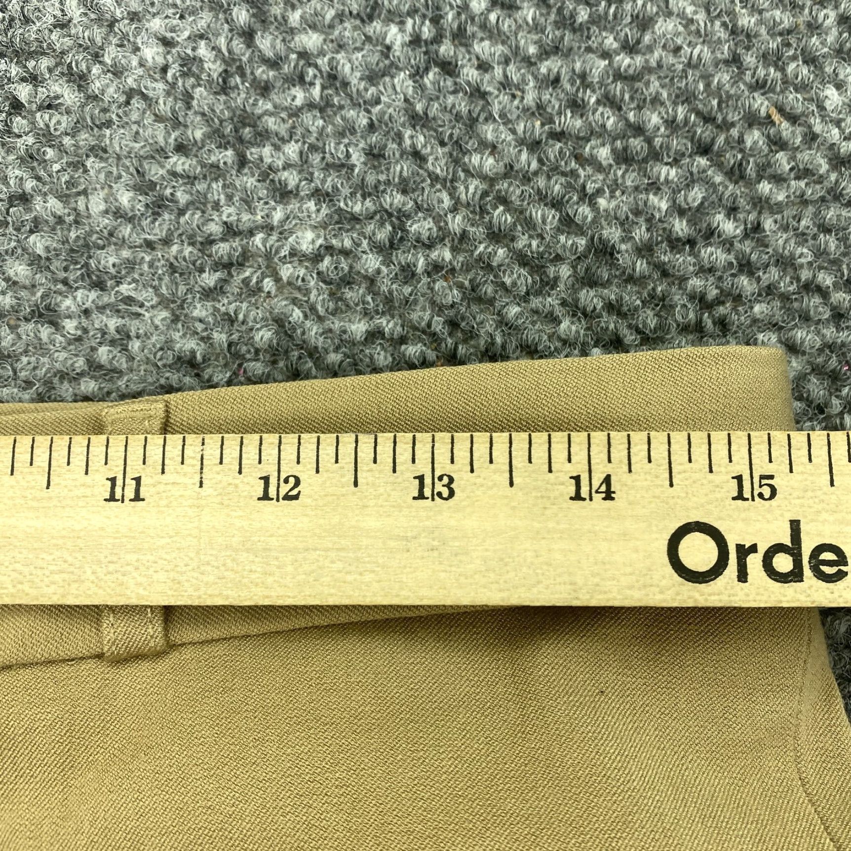 Banana Republic Banana Republic Pants Women 4 Slim Tapered Ankle Khaki Stretch Office Casual Size 27" / US 4 / IT 40 - 7 Thumbnail