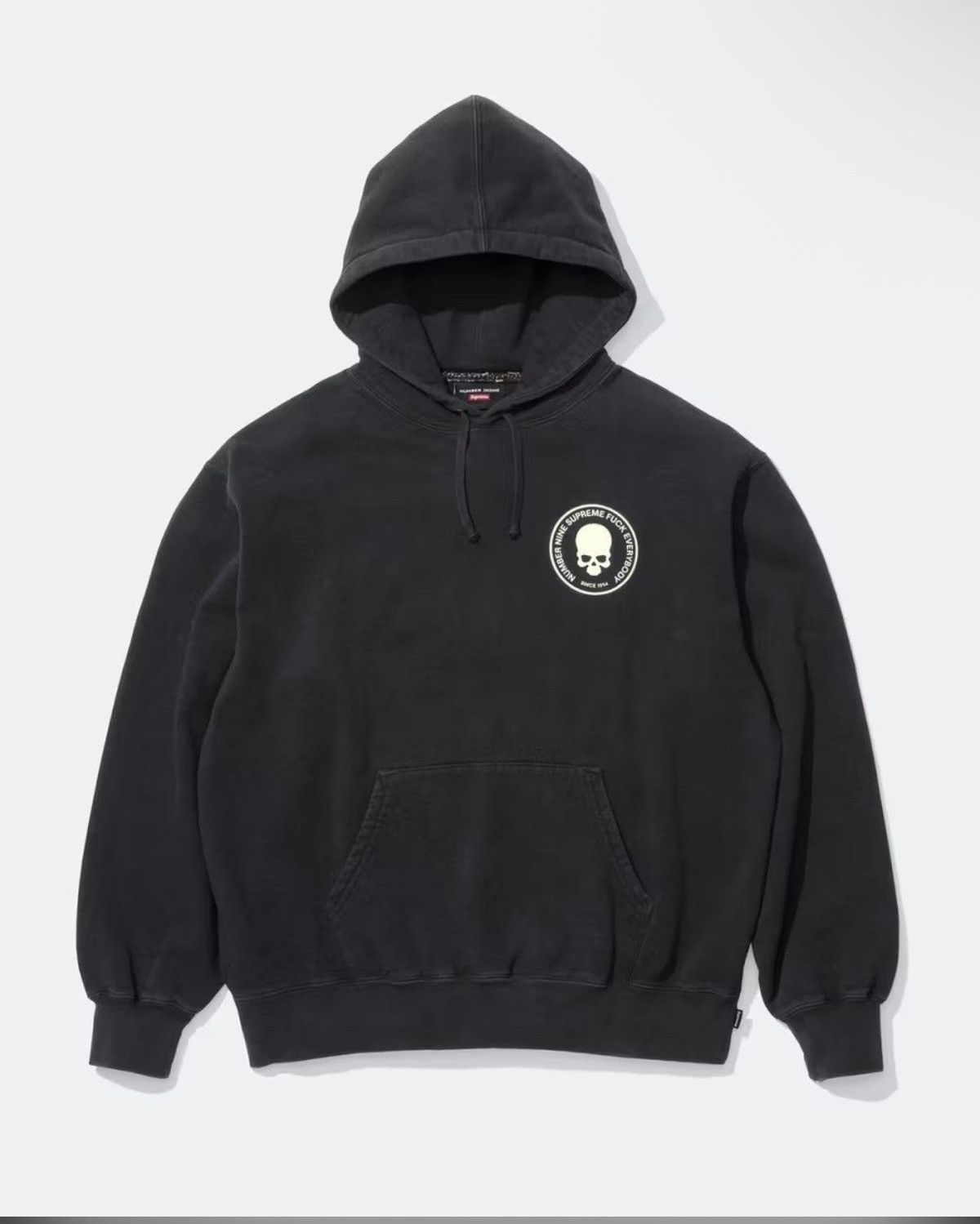 Number (N)ine × Supreme Supreme Number (N)ine FW25 Leopard Hoodie