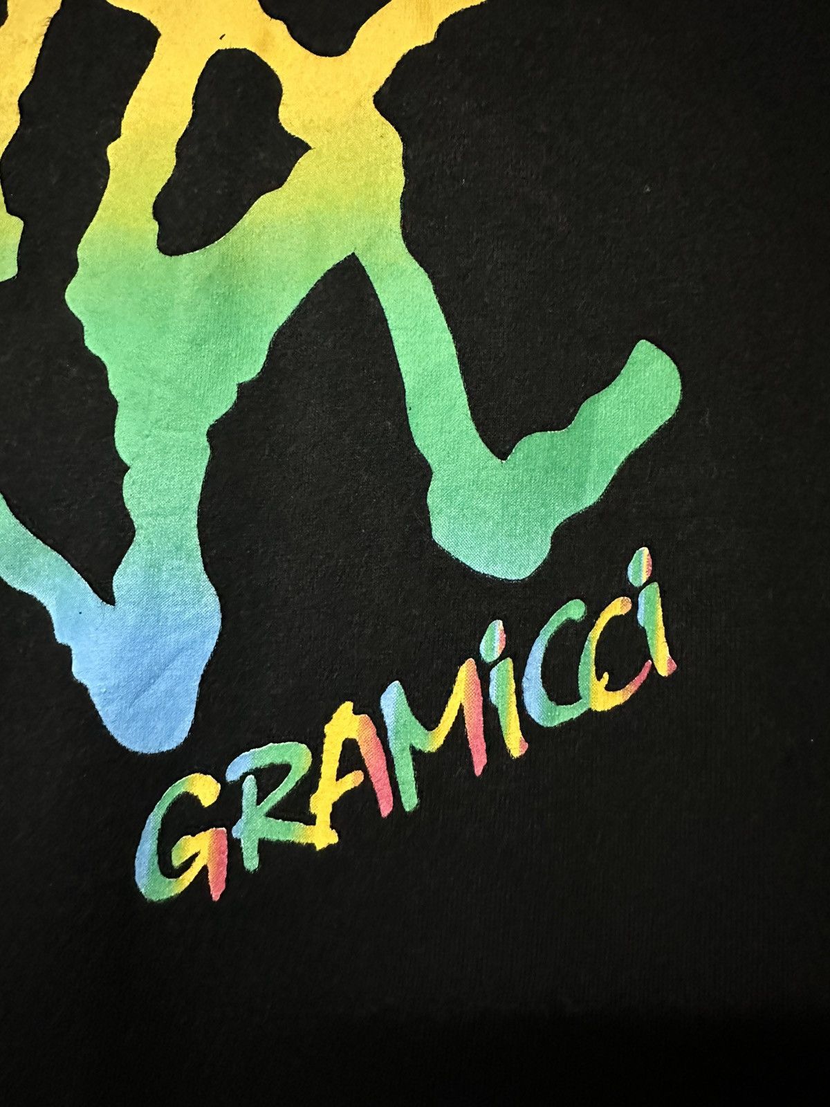 Gramicci × Vintage Vintage Gramicci Outdoor Raibow Faded Tee Size US M / EU 48-50 / 2 - 3 Thumbnail